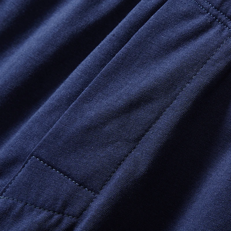 Мужские трусы для сна из чистого хлопка повседневная домашняя одежда свободные