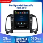 Мультимедийный плеер на Android, 2 + 32 ГБ, DSP, для Hyundai Santa Fe 2 2006-2012, GPS-навигация, видео, автомобильное радио, головное устройство, Wi-Fi, 2 din, без dvd