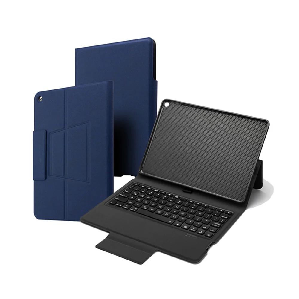 Для iPad 10,2, 7 цветов, Беспроводная Bluetooth клавиатура, кожаный чехол с подставкой, умный флип-чехол со встроенным держателем для карандашей