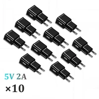 10pcs lot Plug Wall Travel Charger Adapter For Samsung edge A30 A50 A70 J330 J530 A750 Xiaomi Huawei