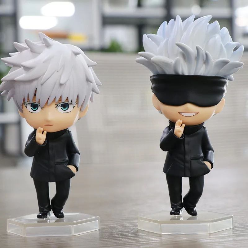 

Anime Jujutsu Kaisen Figure Gojo Satoru Q Version PVC Action Figure Megumi Nobara Satoru Figure