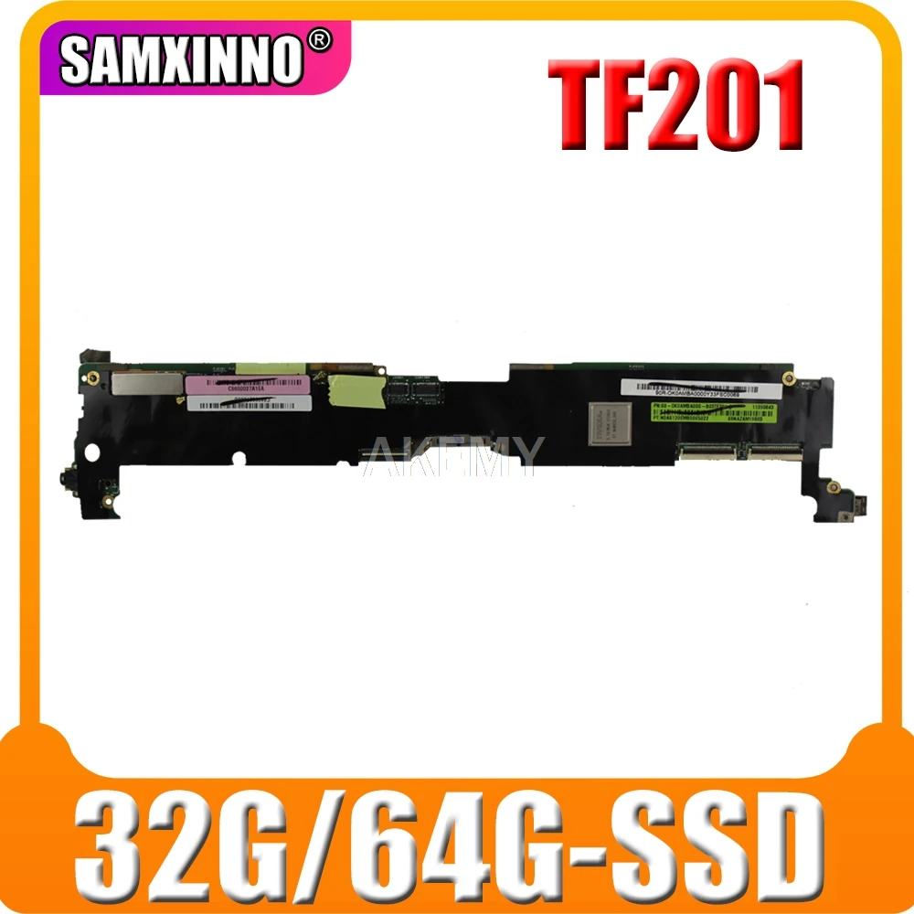 

TF201 tablet motherboard For Asus TF201 64GB 32G SSD Mainboard Work Well and Logic board
