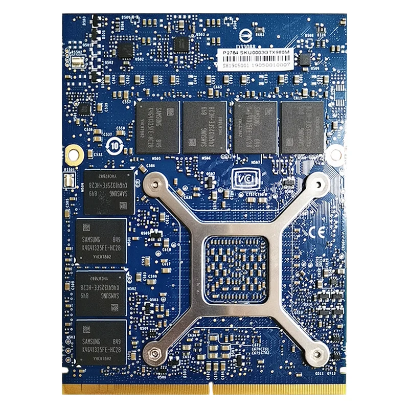 Оригинальная видеокарта GTX980M GTX 980M 8 ГБ GDDR5 MXM N16E GX A1 для ноутбука Dell Alienware /HP /MSI/