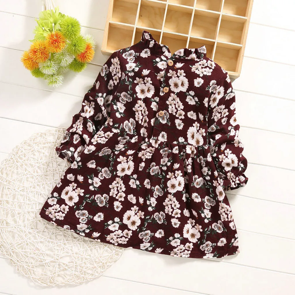Платье для девочек; vestidos; Детские платья для девочек; vestido infantil; рождественское платье на Хэллоуин; vestido; Повседневное платье с длинными рукавами и принтом; Z4