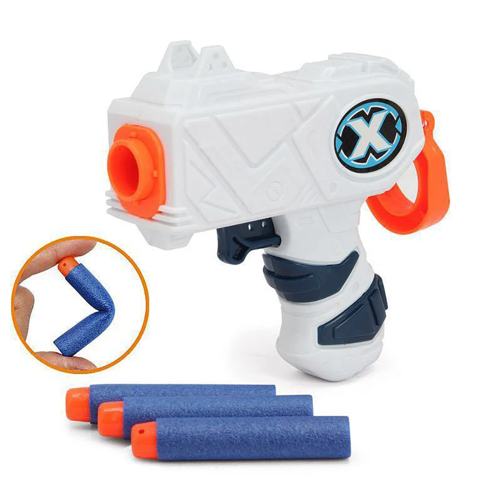 Электрическая игрушка-мишень мини-пистолет с мягкими пулями высокая точность