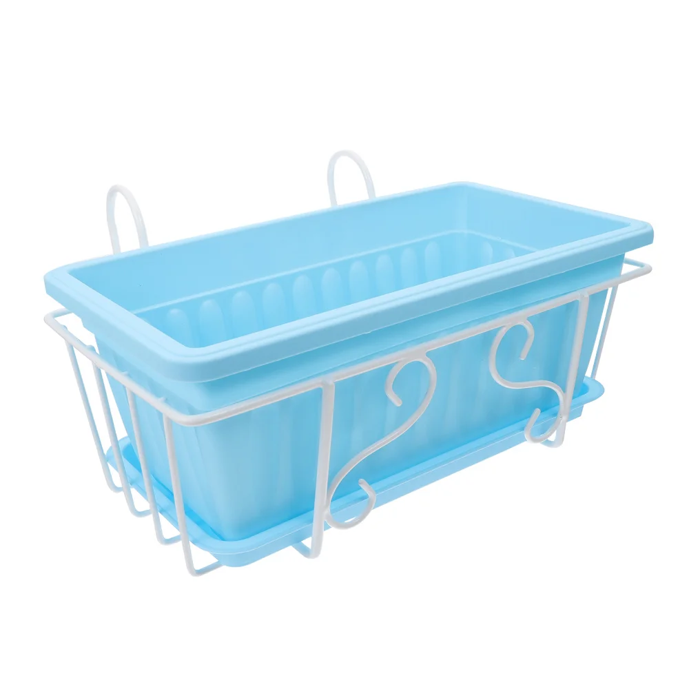 

1 Set Flowerpot Rack Balcony Planting Flowerpot Plant Display Rack for Home