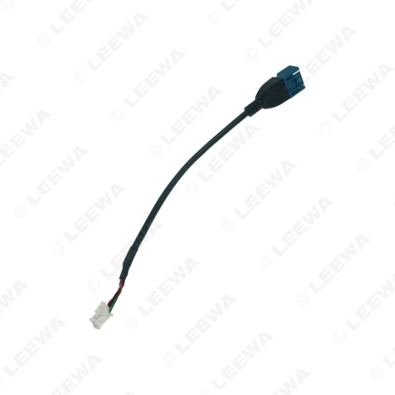 LEEWA автомобильный аудио вход медиа данных провод мини USB к 4Pin кабель адаптер для