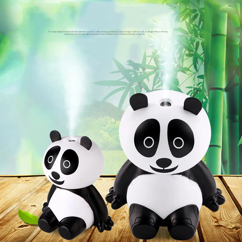 Увлажнитель воздуха ультразвуковой с изображением панды 120 мл | Бытовая техника