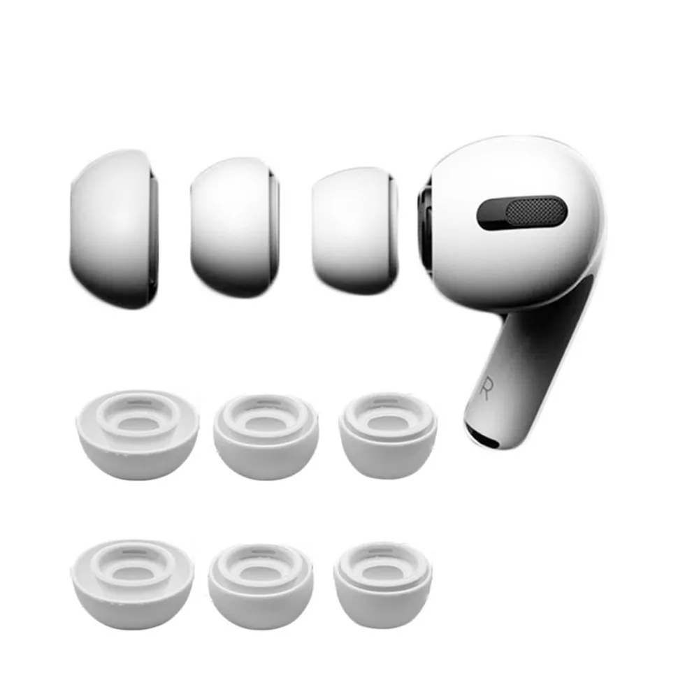 7 шт./компл. Мягкие силиконовые вкладыши ушные для AirPods Pro 3 замена наушники анти