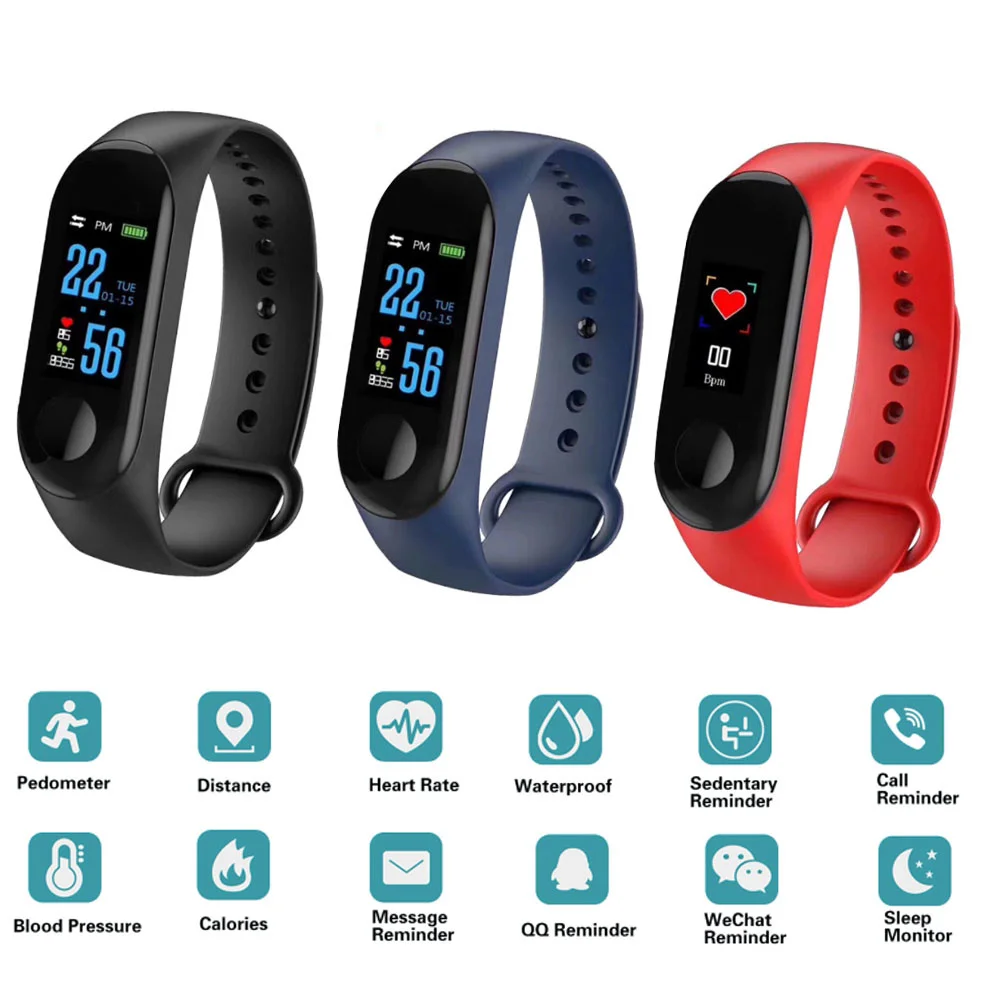 

Smart Watch Kids Watches Children For Girls Boys Sport Bracelet Child Wristband wristband Fitness Tracker Smartwatch Waterproof