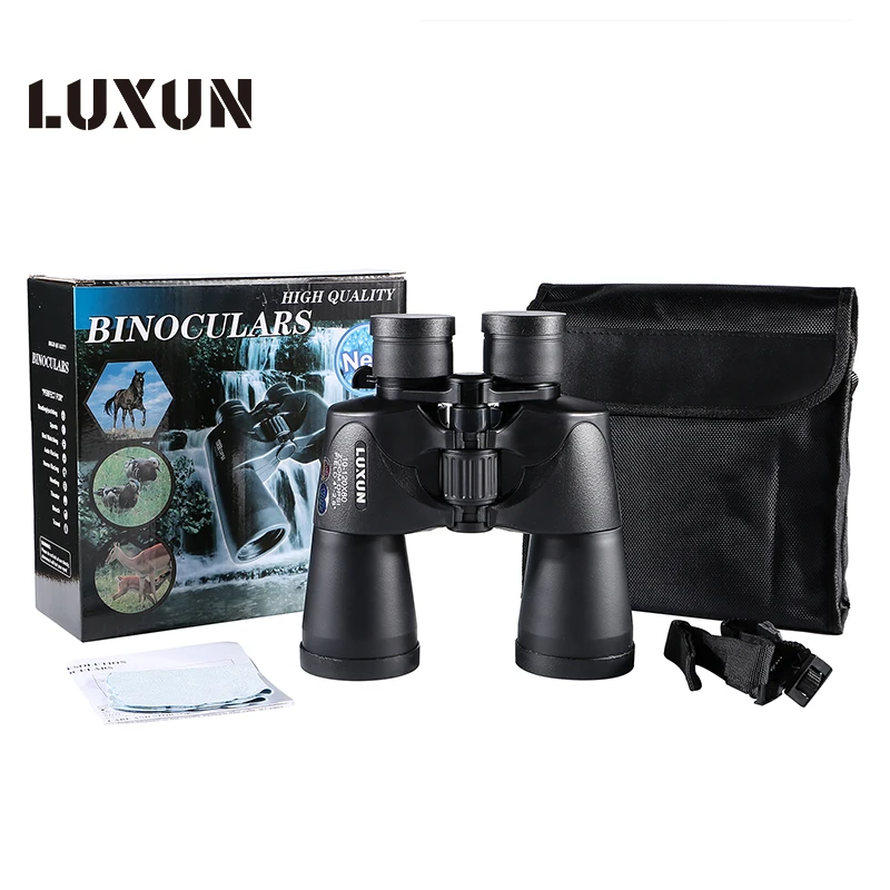 Водонепроницаемый HD бинокль LUXUN 10 120X80 мощный профессиональный уличный охотничий