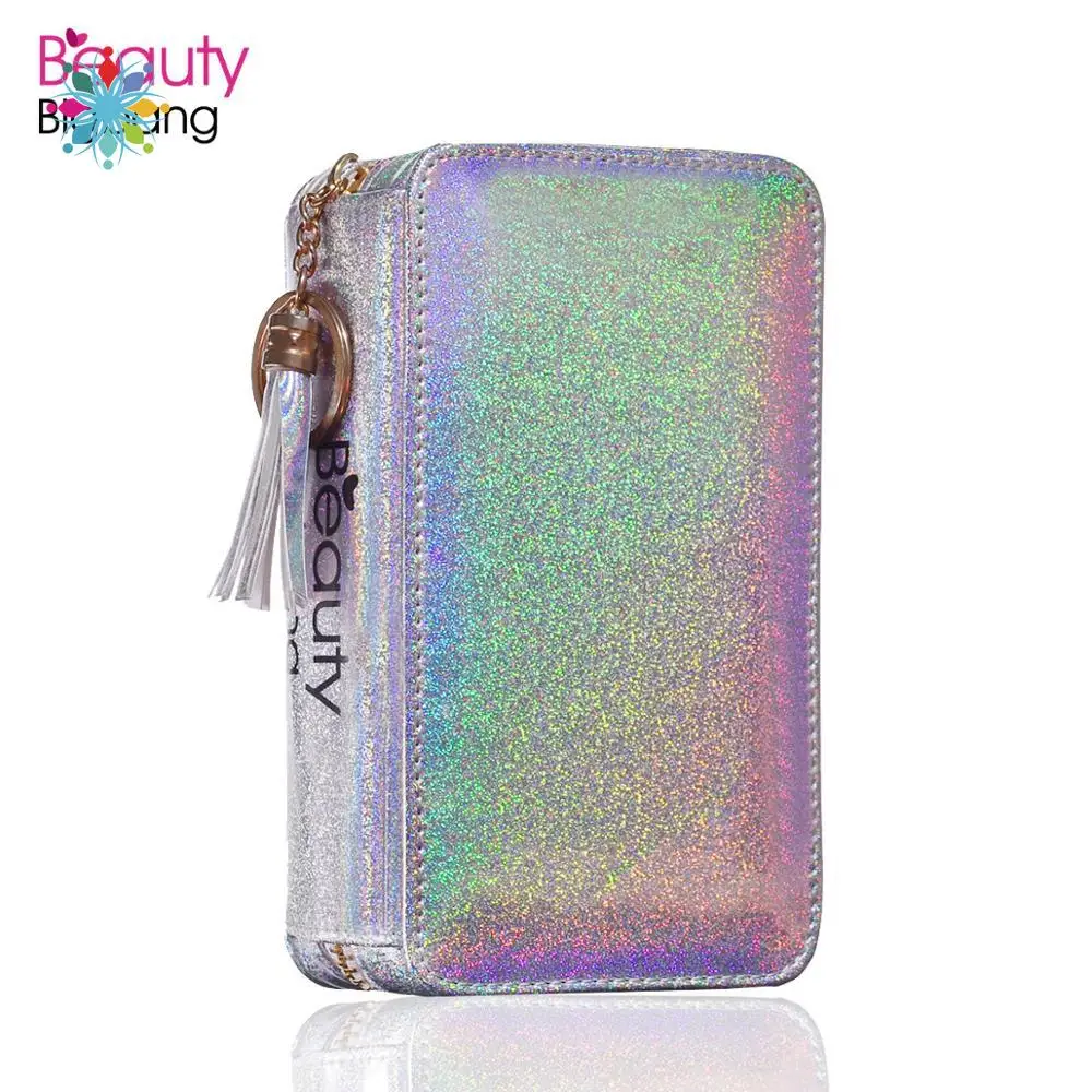 

1PC BEAUTYBIGBANG Multifunction Thicken Traveller Plate Holder Storage Bag Cases Stamp Bag Organizer Removable Plate Pockets