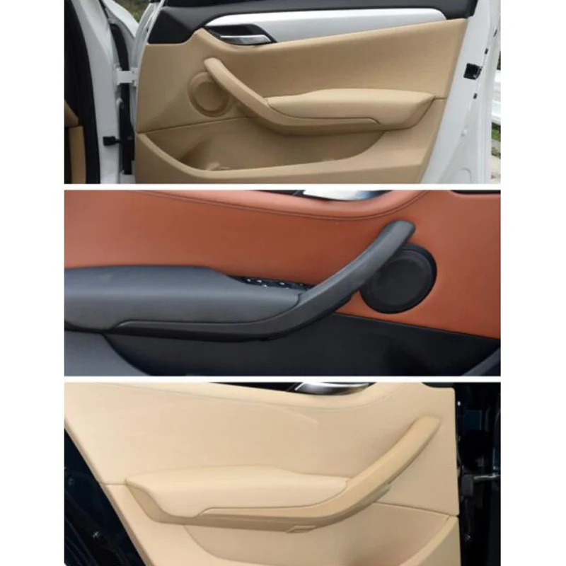 Бежевый черный левый и правый интерьер автомобиля ручка внутренняя дверь