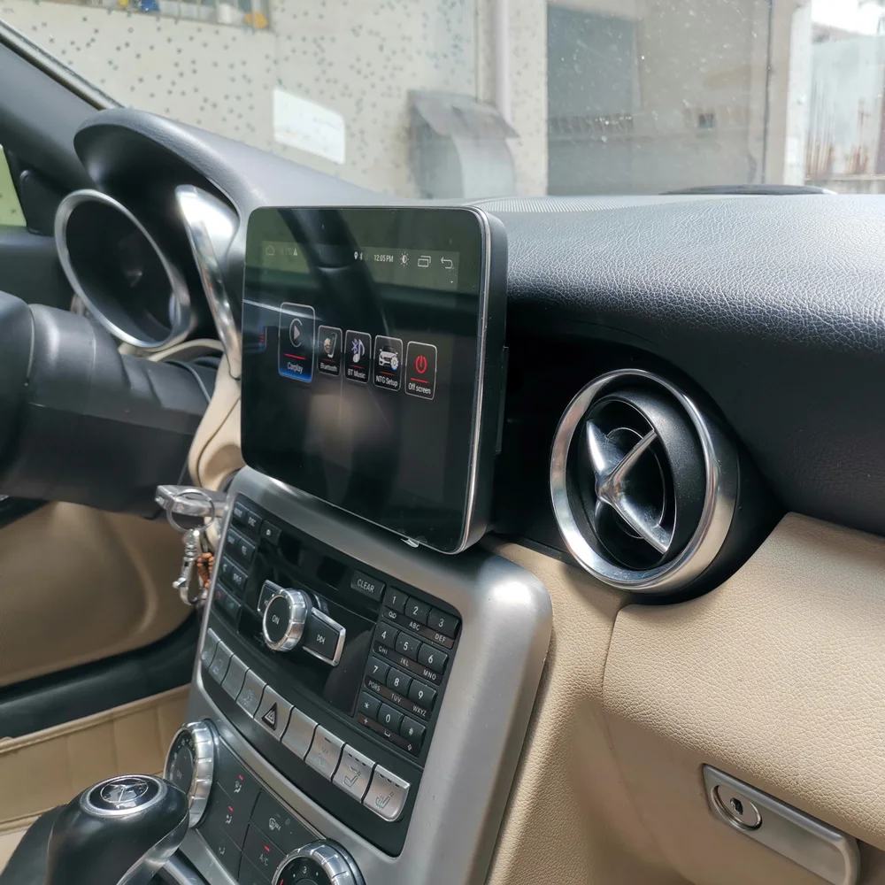 Новый UI 4G Ram 8 4 дюймов Android экран с gps навигация радио стерео Bluetooth для Mercedes Benz SLk