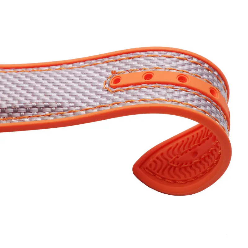 

Nylon +Silicone watchband 20mm 22mm strap for men and women Replacement belt for hippocampus 8900 Ocean Universe 9900 bracelet