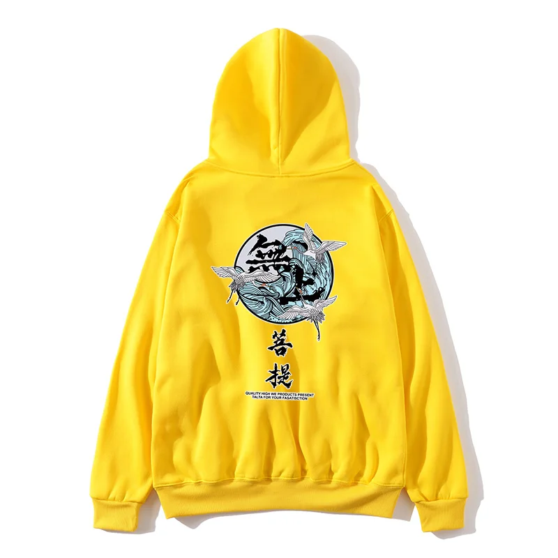 Chaopai японский стиль китайский хип-хоп Высший Бодхи осенний и зимний пуловер