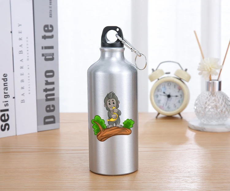 

600ml Sports Bicycle Water Bottle With Straw Portable Fitness Sports Cycling Hiking Shaker Drink Bottle Drinkware Water bottle