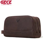 Мужская сумка через плечо GZCZ, повседневная сумка-тоут с ручками и круглым вырезом, 100% качество, портфель для мужчин