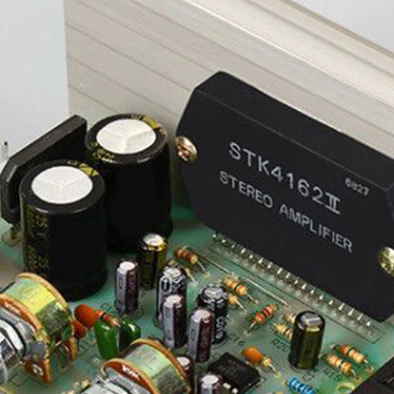 77UB 50 Вт + STK4132 Плата усилителя DX-0408 2 0 канал двойной высокий-Мощность DIY модуль