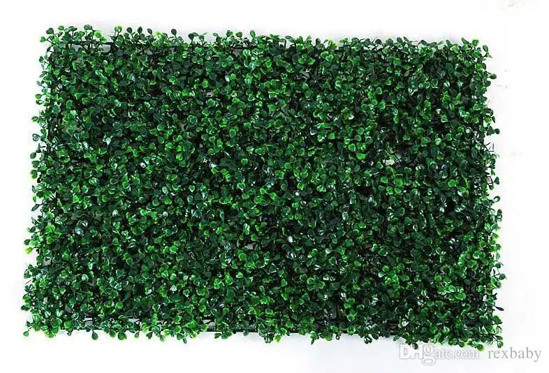 

NEW 40x60cm Green Grass Artificial Turf Plants Garden Ornament Plastic Lawns Carpet Wall For Wedding Xmas Party Decor FREE SHIPP