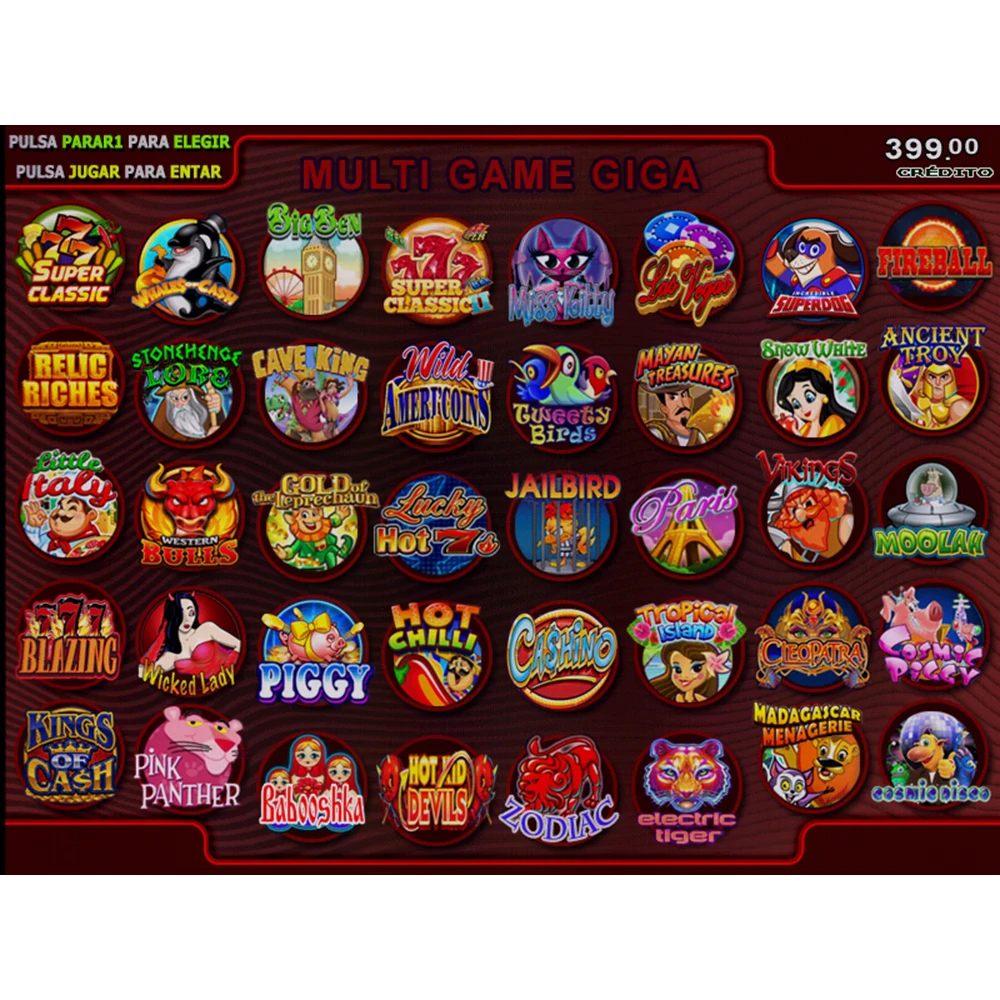 

Hot sale GIGA 40 IN 1 game board