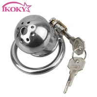 male chastity device bird cock cage lock penis ring stainless steel chastity belt sex toys for men adult games attachments