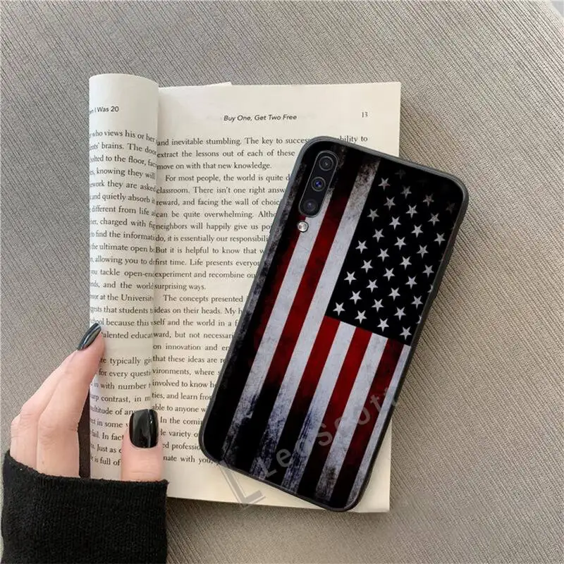 

America USA Flag Novelty Phone Case For Samsung A40 A31 A50 A51 A71 A20E A20S S8 S9 S10 S20 Plus note 20 ultra
