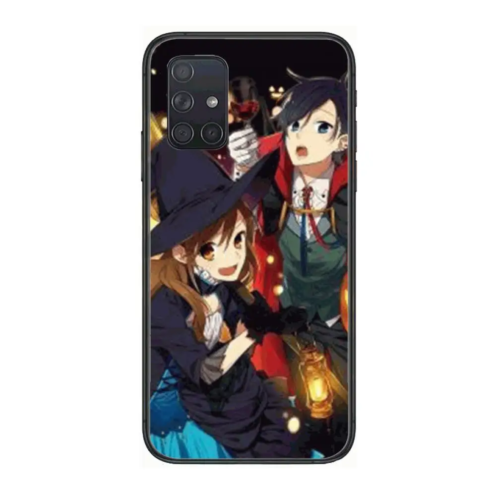 

horimiya manga anime case Phone Case Hull For Samsung Galaxy A 50 51 20 71 70 40 30 10 E 4G 5G S Black Shell Art Cell Cover