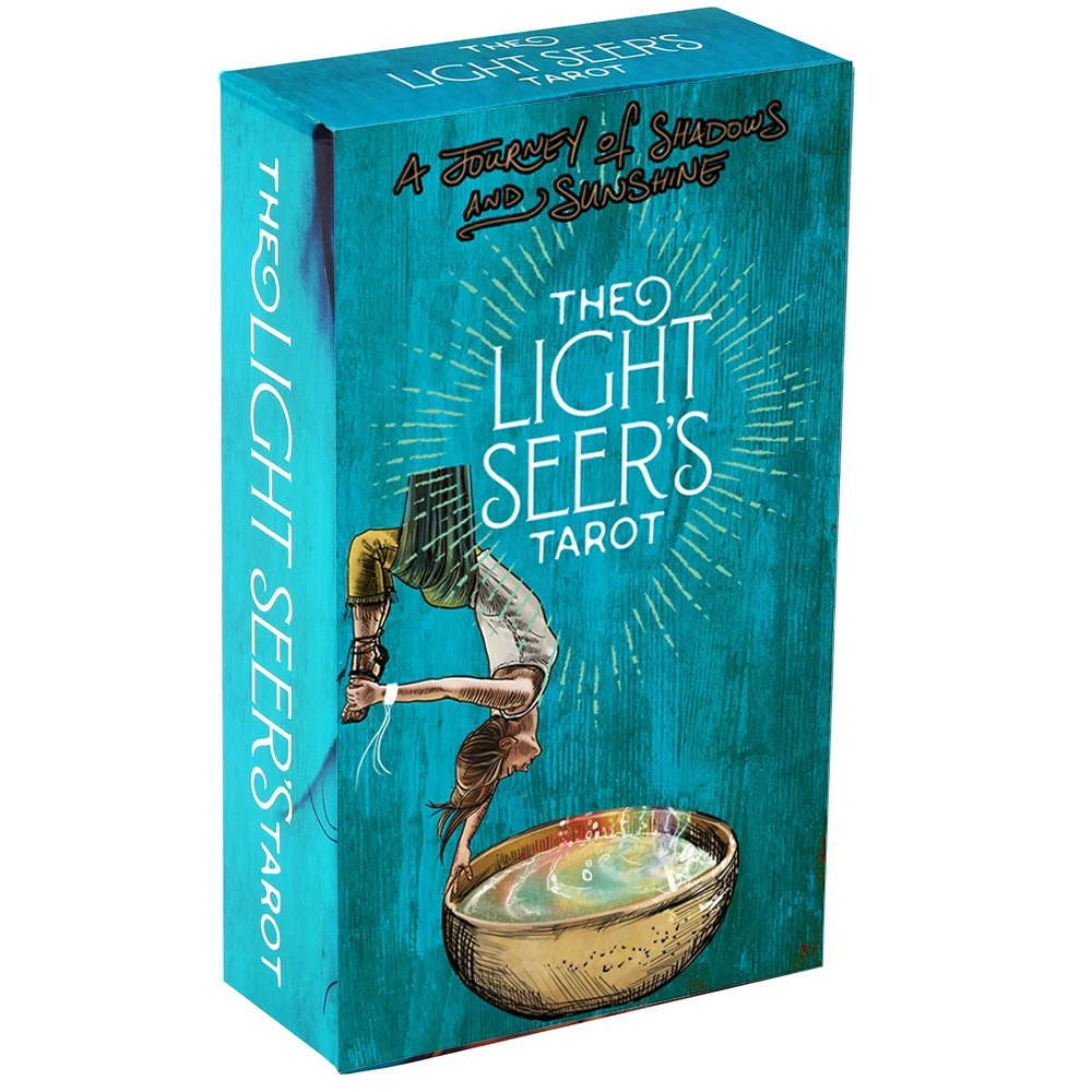 Светильник Seer'S Таро карты палуба 78 карт полный Цвет И Путеводитель заживляющий