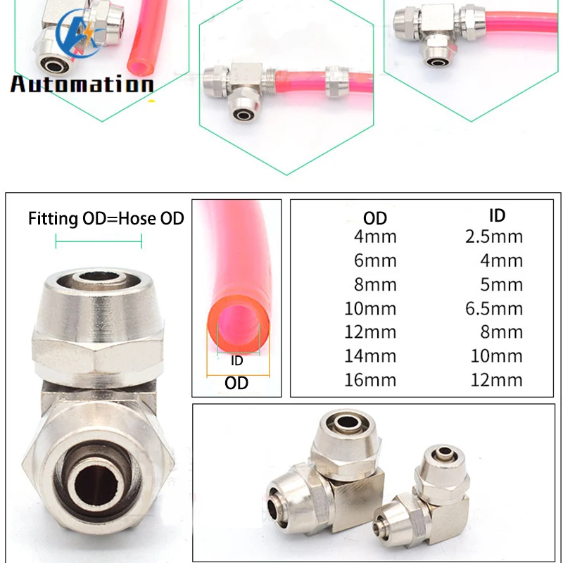 Пневматические фиттинги для ПК 4 M5 6 8 10 12 14 16 мм резьба 1/8 3/8 1/2 &quot1/4&quot BSP
