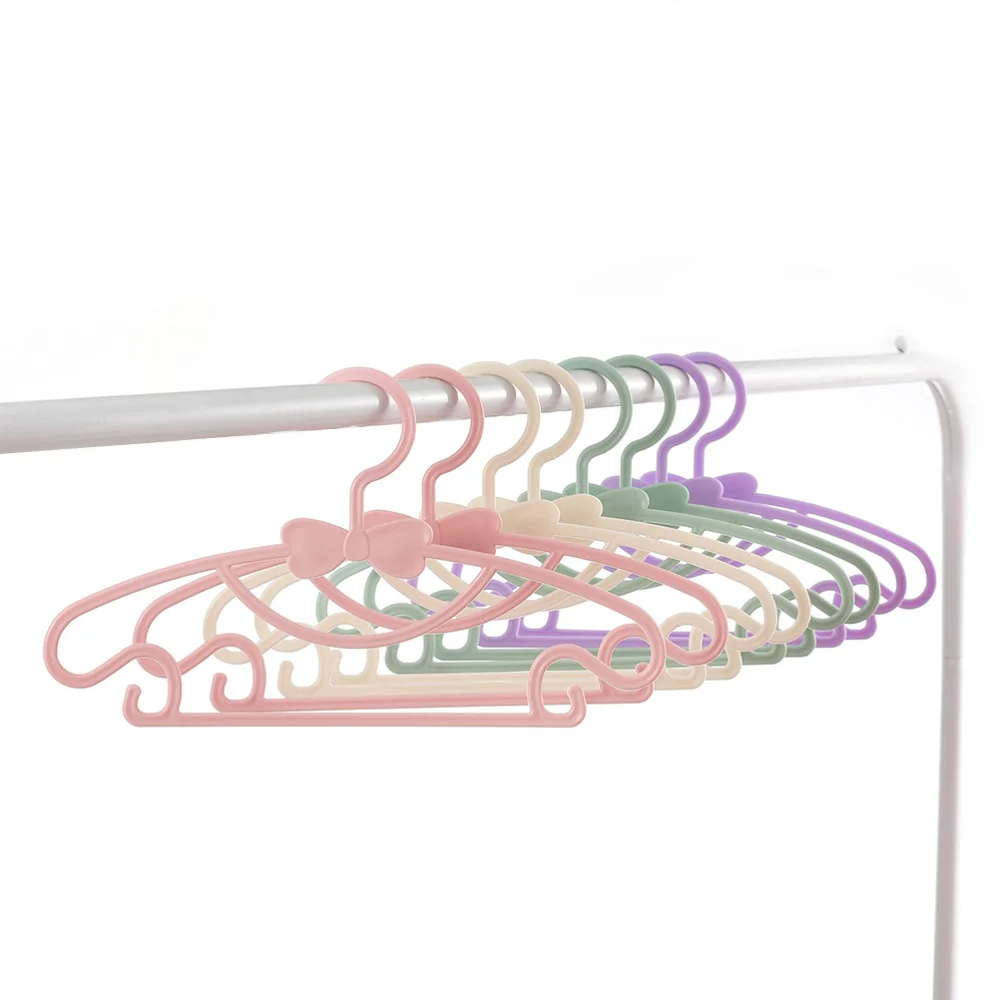 

10pcs Anti-slip Kids Clothes Hangers Practical Clothes Hangers Clothes Hangers Durable Coat Hook for Kid Home (Blue)