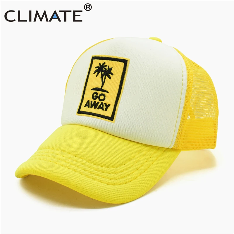 Кепка CLIMATE Go Away Дальнобойщика шляпа для отдыха на море Пляжная шапка из кокоса