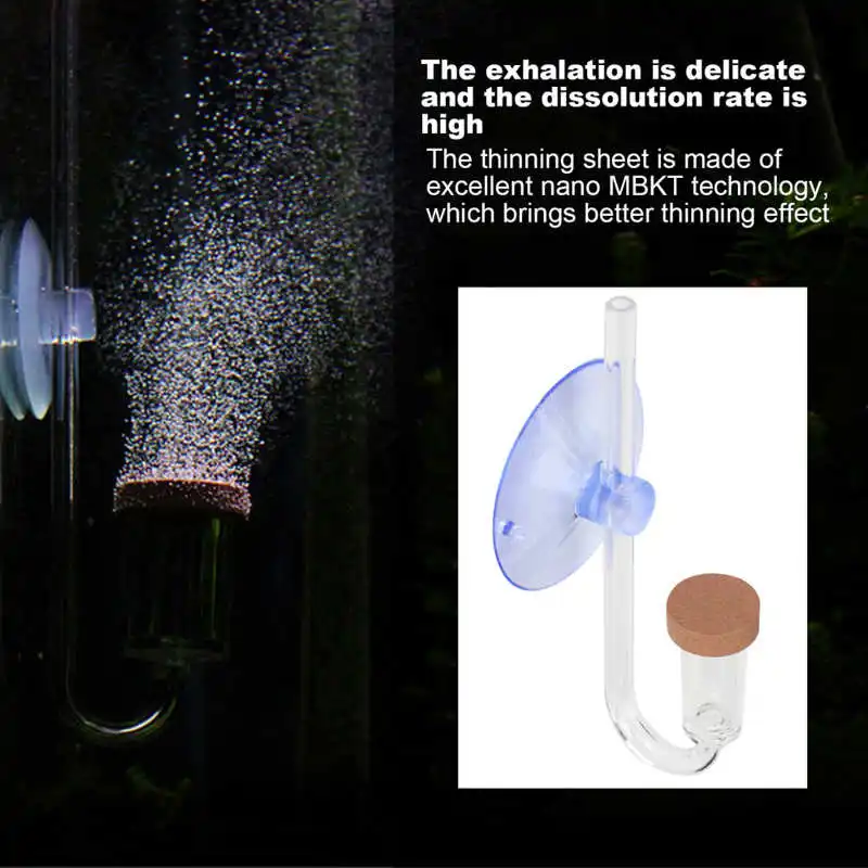 Аквариумный регулятор CO2 аквариумный Диффузор Прозрачный диоксида углерода с