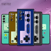 classic gamepad joystick case for samsung galaxy s21 s20 fe s10 plus s9 s8 note 20 ultra 5g 10 9 shockproof tpu phone coque bags
