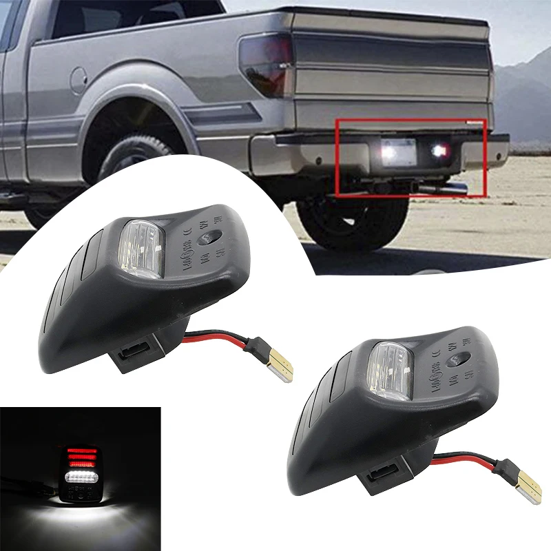 12V светодиодный номерной знак Светильник лампы ошибок автомобиля Подсветка