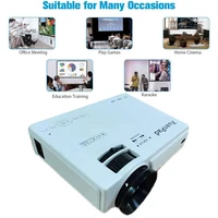 projector home mini home theater 1080p for tv stick computer laptop tv dvd portable projector supported mp3 wma