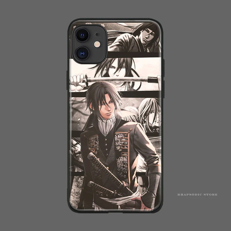 Мягкий силиконовый чехол для телефона Toshizo Hijikata Hakuouki Shinsengumi Kitan для iPhone 6 6s 7 8 Plus X XR XS 11 Pro Max