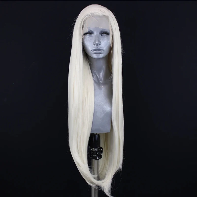 

Длинные прямые парики на сетке спереди блонд T часть синтетические волосы без клея парики на сетке натуральная линия волос