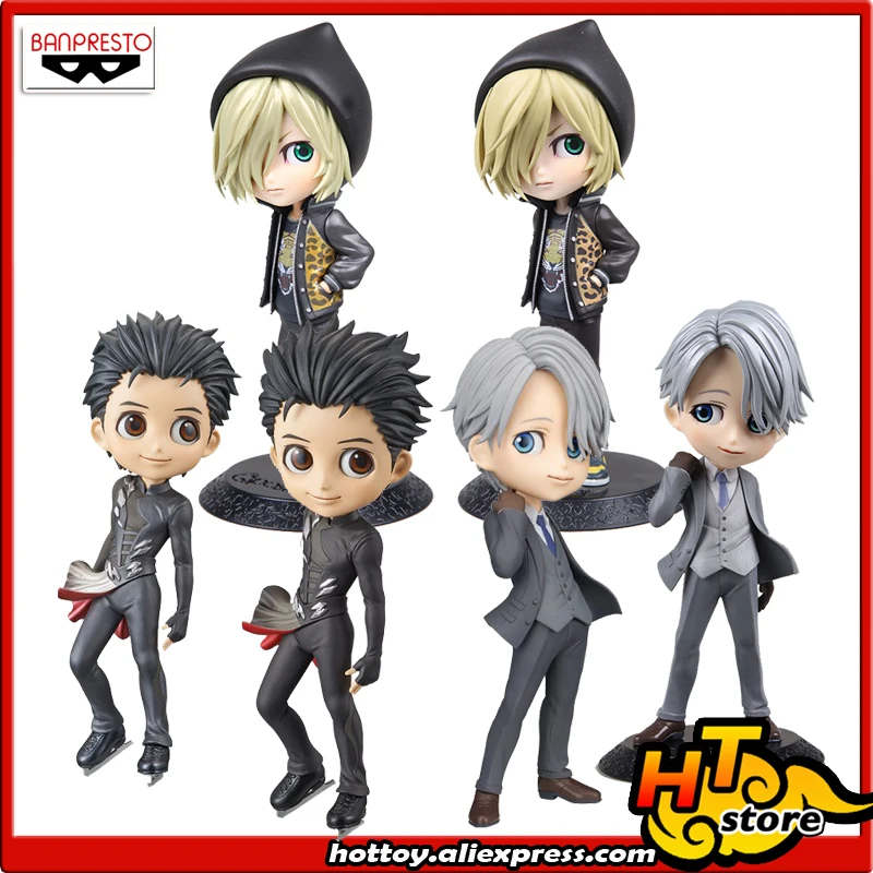 100% оригинальная Коллекционная Фигурка Banpresto Q Posket Prince-Yuri Plisetsky Victor Nikiforov Yuri Katsuki из