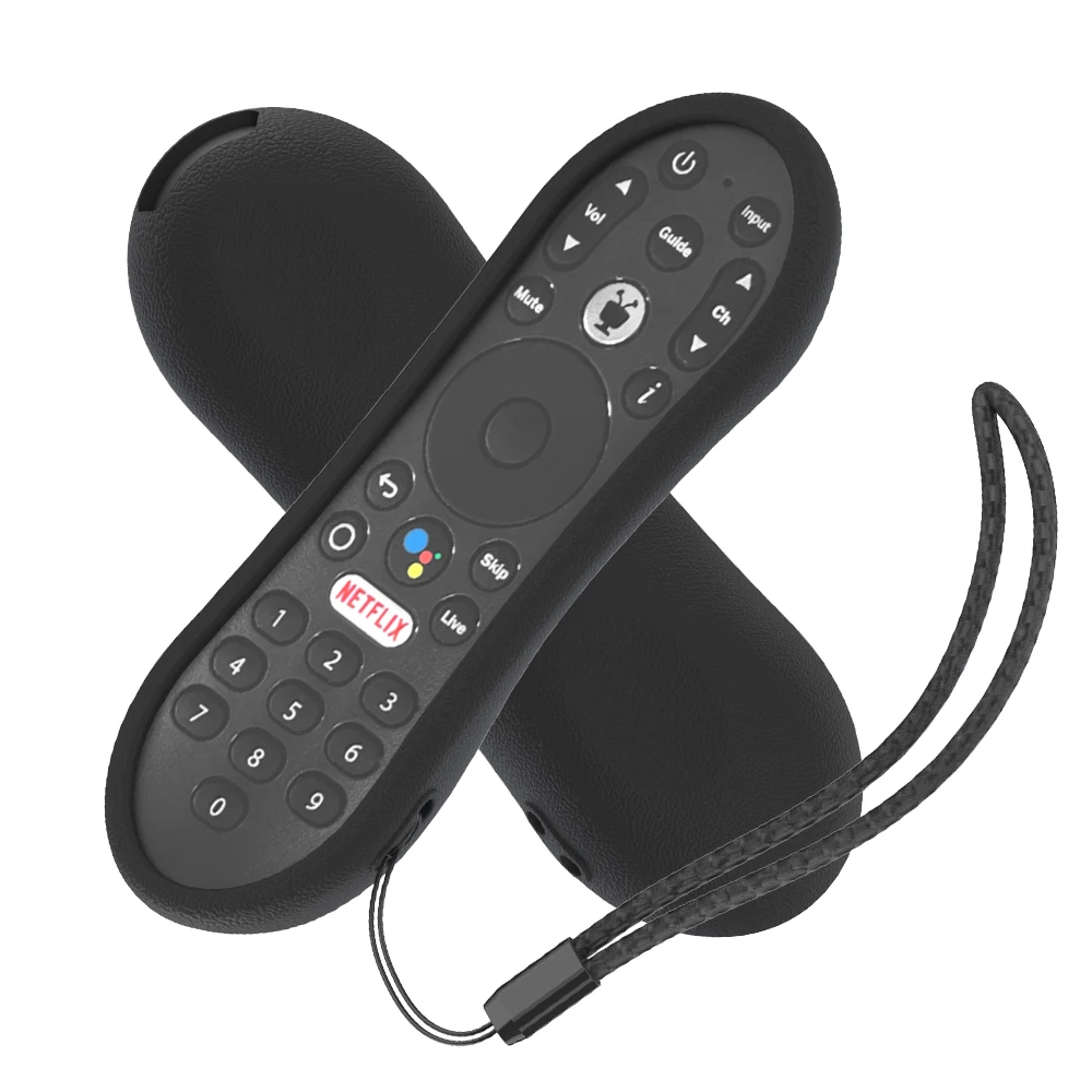sikai silicone protective case for remote control of the tivo stream 4k shockproof anti lost remote cover holder for tivo stream free global shipping