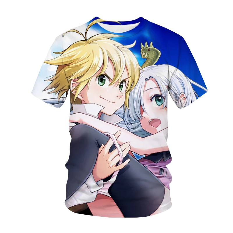 

Футболка Мужская/женская с 3D-принтом «Семь смертных грехов»