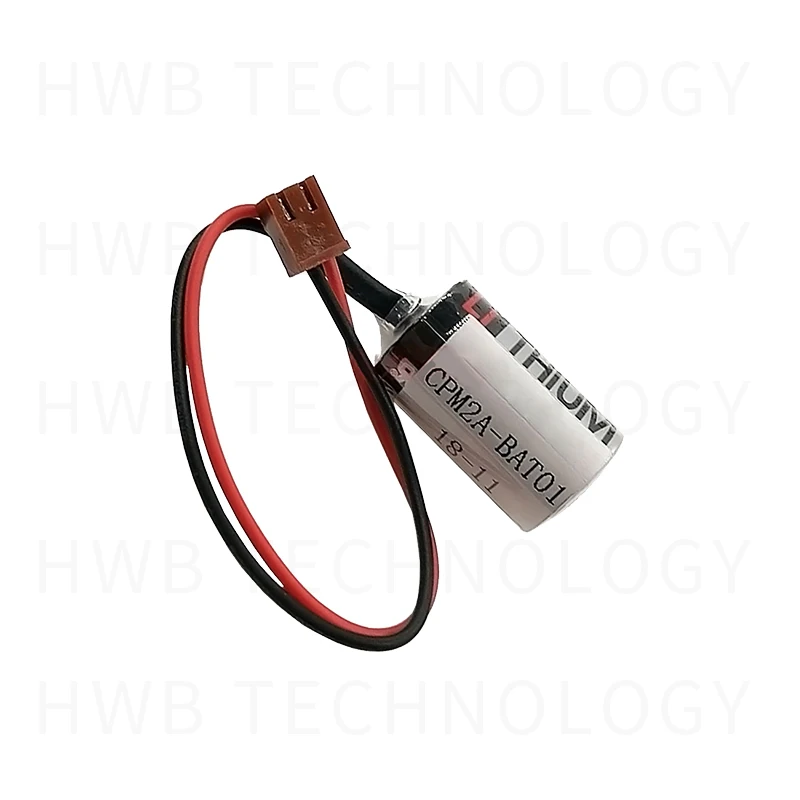 2шт 100% оригинальные новые батареи ER3V JZSP BA01 для OMRON CPM2A BAT01 3.6В 1A PLC с вилкой