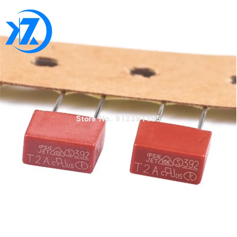 Квадратный предохранитель T0.5A T0.8A T1A T2.5A T3.15A T4A T5A T6.3A T8A T10A 250 В 392 пластиковая плата