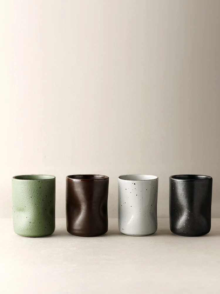 

Дорожная кофейная чашка во французском стиле, черная винтажная керамическая кофейная чашка для эспрессо, капучино, фильзаки для кофе, фарфо...