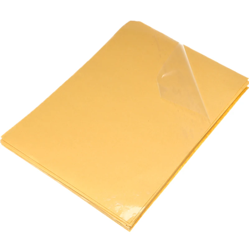 100 листов/партия прозрачные ПВХ-наклейки для лазерного принтера | Канцтовары