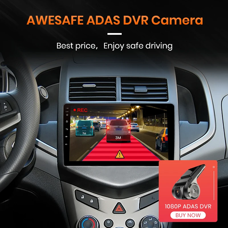 AWESAFE для Chevrolet Aveo 2011- автомобильный Радио Мультимедиа Видео плеер gps навигация Нет 2 din 2din DVD Android 8,1 2 ГБ+ 32 ГБ