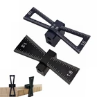 Деревообрабатывающий маркер ласточкин хвост из алюминиевого сплава шаблон для маркировки ласточкин хвост 1:5 и 1:8 манометр для соединения дерева со шкалой направляющий инструмент для ласточкиного хвоста