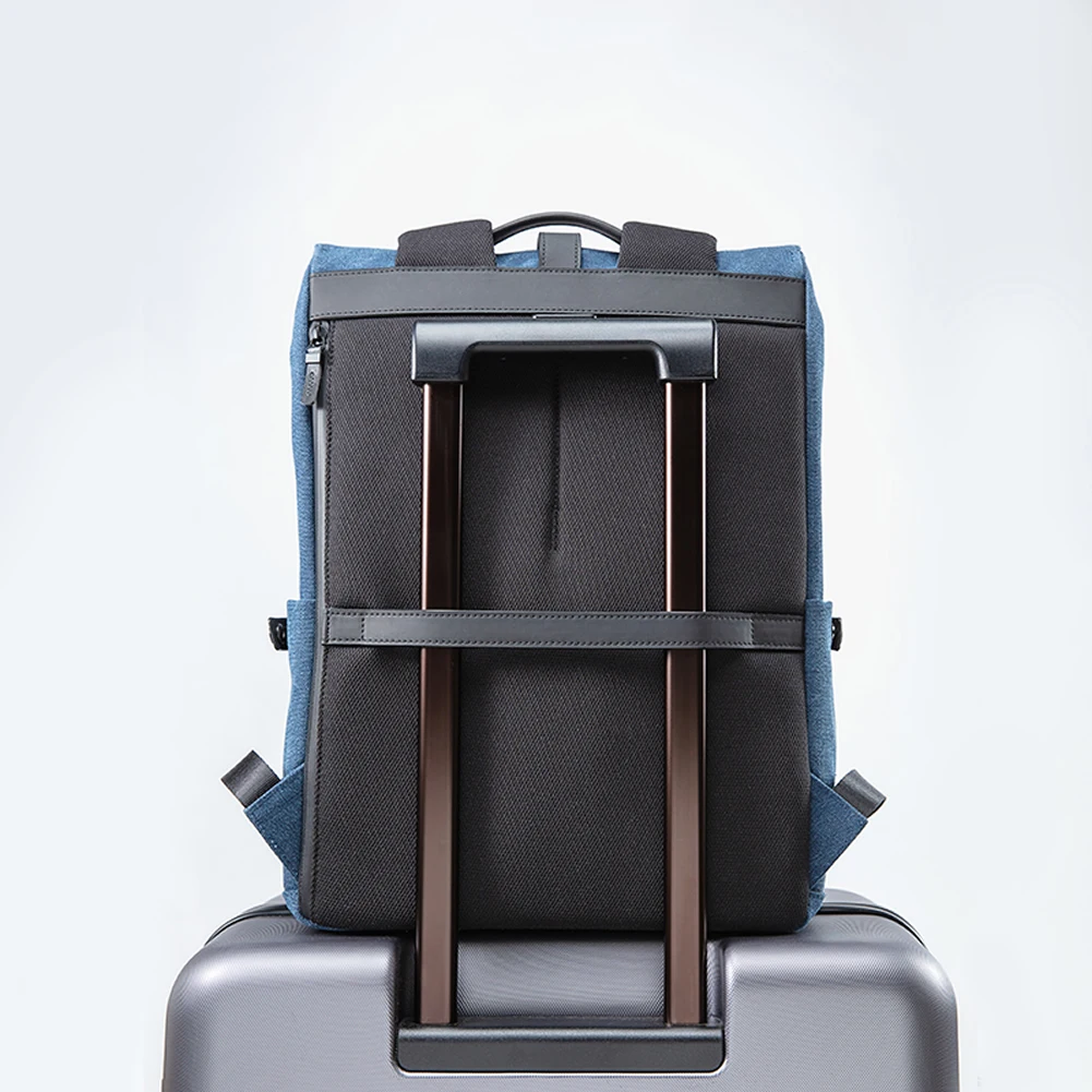 100% Original Xiaomi 90 FUN Casual Fashion Backpack Canvas Waterproof Couples School Bag Unisex Travel 14/15.6 Inch Laptop Bag images - 6