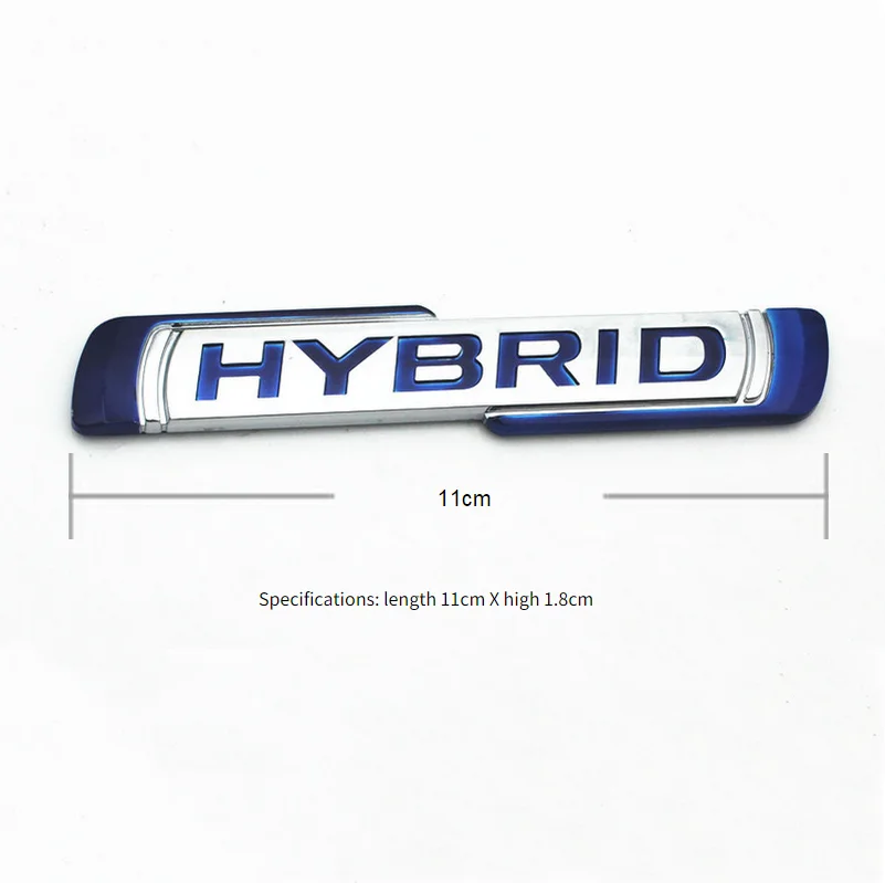 Стайлинг автомобиля 3D Гибридный логотип эмблема кузова стикер для украшения