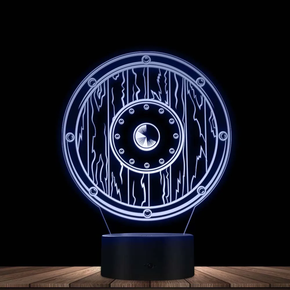 Светодиодный ночник Ловец снов с 3D иллюзией круговой декоративный Настольный